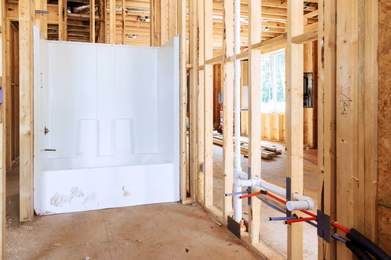 Basement Bathroom Construction