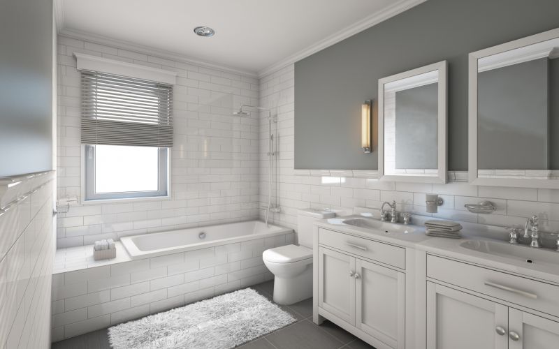 Elegant Bathroom with Neutral Palette
